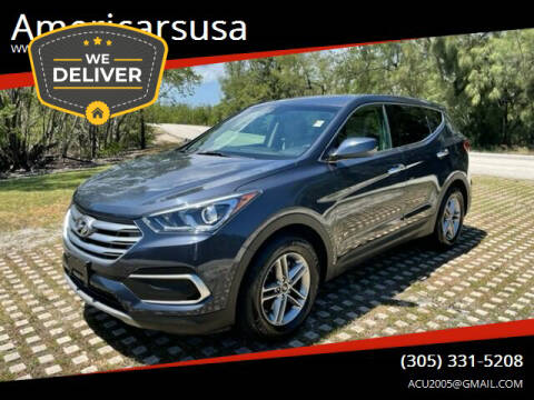 2018 Hyundai Santa Fe Sport for sale at Americarsusa in Hollywood FL