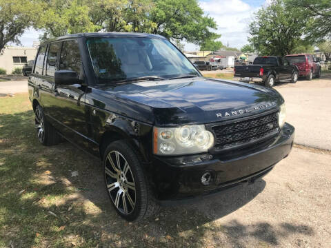 2008 Land Rover Range Rover for sale at lunas autoshop in Pasadena TX