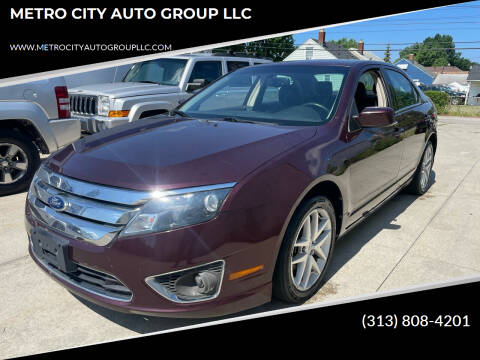 2011 Ford Fusion for sale at METRO CITY AUTO GROUP LLC in Lincoln Park MI