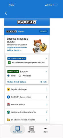 2020 Kia Telluride S