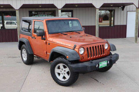 2010 Jeep Wrangler for sale at Bockmann Auto Sales in Saint Paul NE