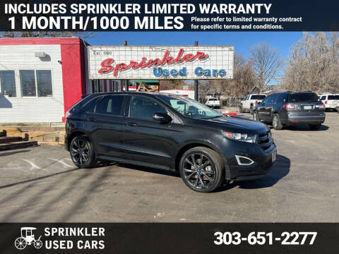 2015 Ford Edge for sale at Sprinkler Used Cars in Longmont CO