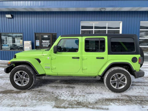 2021 Jeep Wrangler Unlimited for sale at Twin City Motors in Grand Forks ND