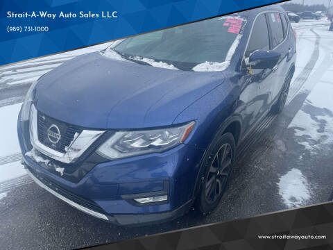 2017 Nissan Rogue for sale at Strait-A-Way Auto Sales LLC in Gaylord MI