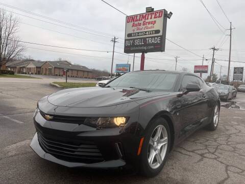 2018 Chevrolet Camaro for sale at Unlimited Auto Group in West Chester OH