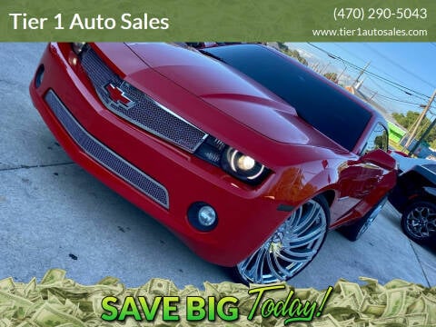 2013 Chevrolet Camaro for sale at Tier 1 Auto Sales in Gainesville GA