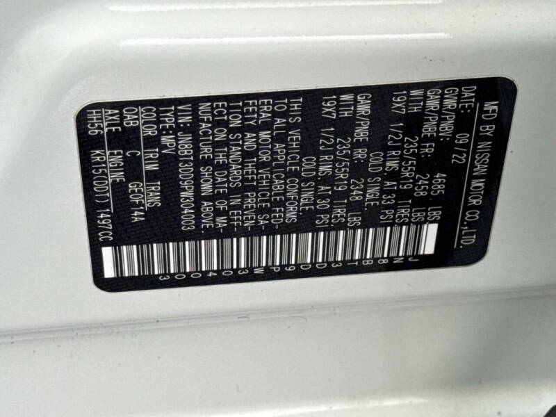 2023 Nissan Rogue Platinum