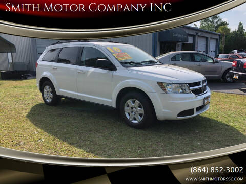 2010 Dodge Journey for sale at Smith Motor Company, Inc. in Mc Cormick SC