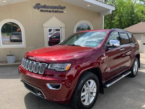 2017 Jeep Grand Cherokee for sale at SPINNEWEBER AUTO SALES INC in Butler PA