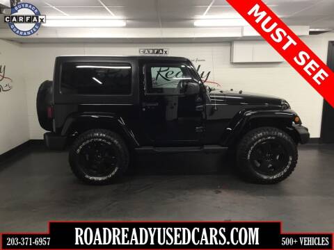 2012 Jeep Wrangler for sale at Road Ready Used Cars in Ansonia CT