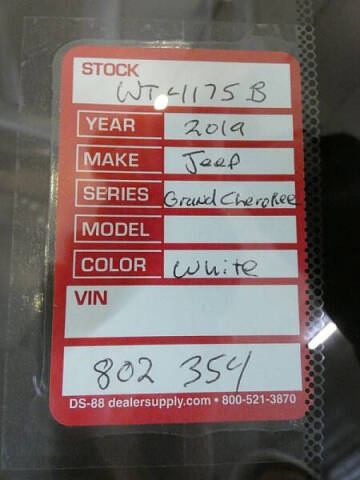 2019 Jeep Grand Cherokee