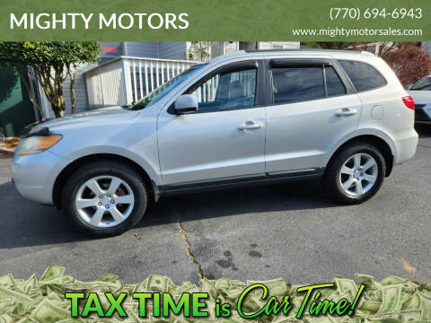 2008 Hyundai Santa Fe for sale at MIGHTY MOTORS in Marietta GA