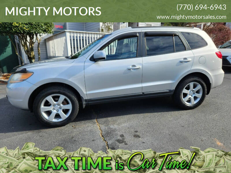 2008 Hyundai Santa Fe for sale at MIGHTY MOTORS in Marietta GA