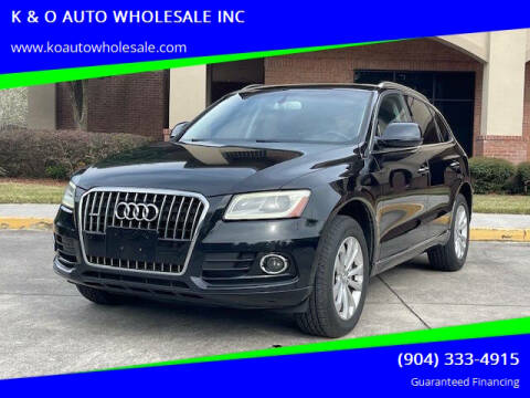 2016 Audi Q5 for sale at K & O AUTO WHOLESALE INC in Jacksonville FL