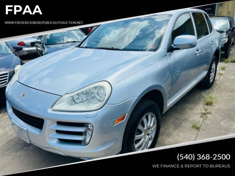 2008 Porsche Cayenne for sale at FPAA in Fredericksburg VA