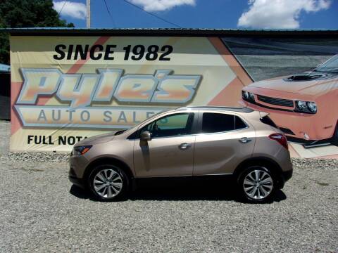 2019 Buick Encore for sale at Pyles Auto Sales in Kittanning PA