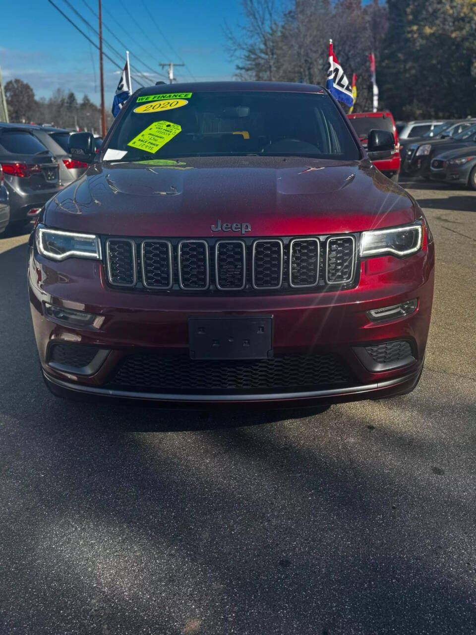 2020 Jeep Grand Cherokee for sale at Adam Auto Sales Inc in Berlin, CT