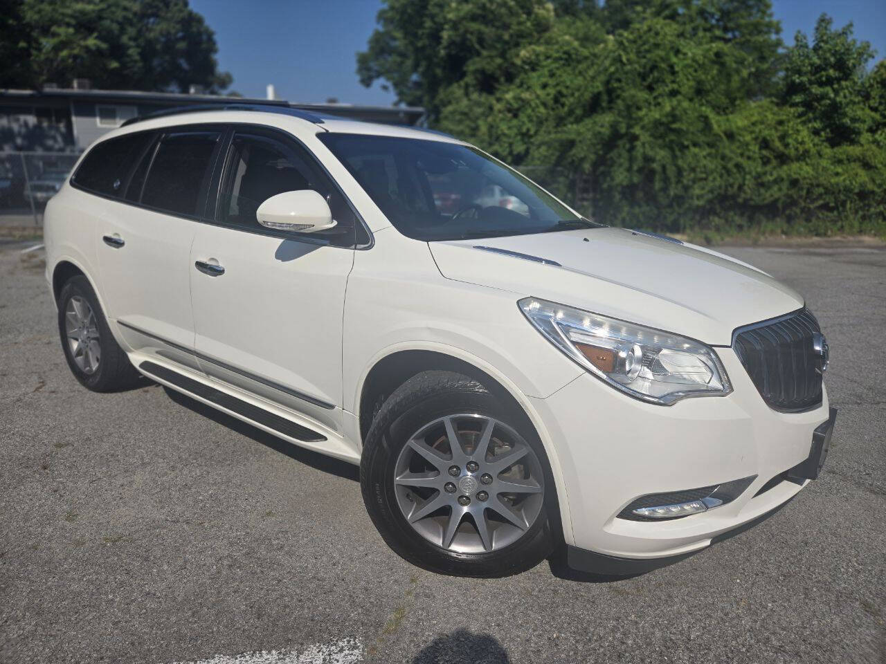 White 2014 Buick Enclave Leather AWD Leather 4dr Crossover 2