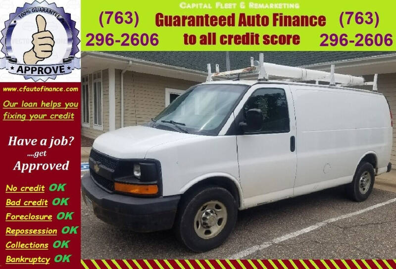 2011 Chevrolet Express for sale at Capital Fleet  & Remarketing  Auto Finance in Columbia Heights MN