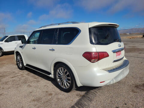 2015 Infiniti QX80 for sale at Bickham Used Cars in Alamogordo NM