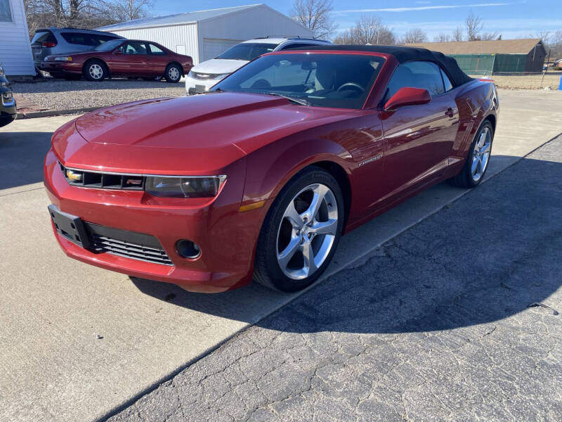 2015 Chevrolet Camaro for sale at Jim Elsberry Auto Sales in Paris IL