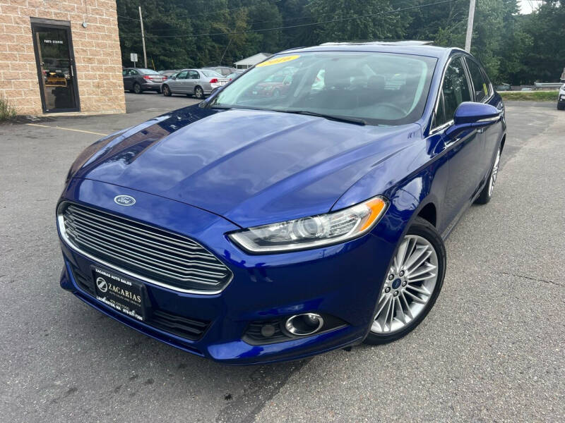 2016 Ford Fusion for sale at Zacarias Auto Sales Inc in Leominster MA