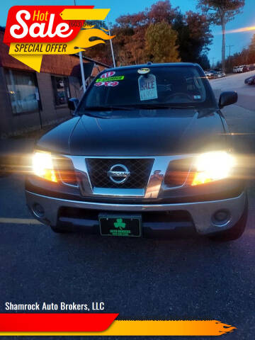 2011 Nissan Frontier for sale at Shamrock Auto Brokers, LLC in Belmont NH