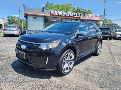 2014 Ford Edge for sale at Samford Auto Sales in Riverview MI