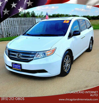 2013 Honda Odyssey for sale at Chicagoland Internet Auto - 410 N Vine St New Lenox IL, 60451 in New Lenox IL