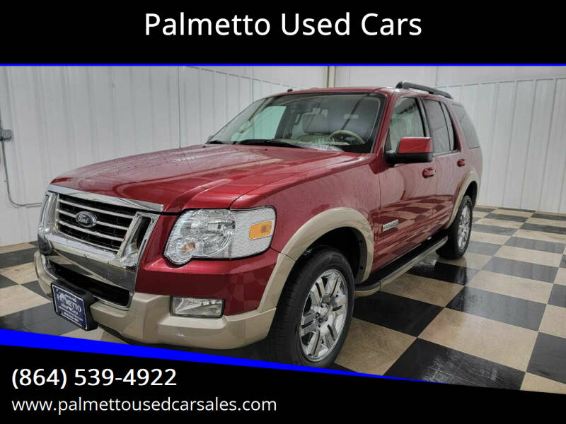 2008 Ford Explorer for sale at Palmetto Used Cars in Piedmont SC