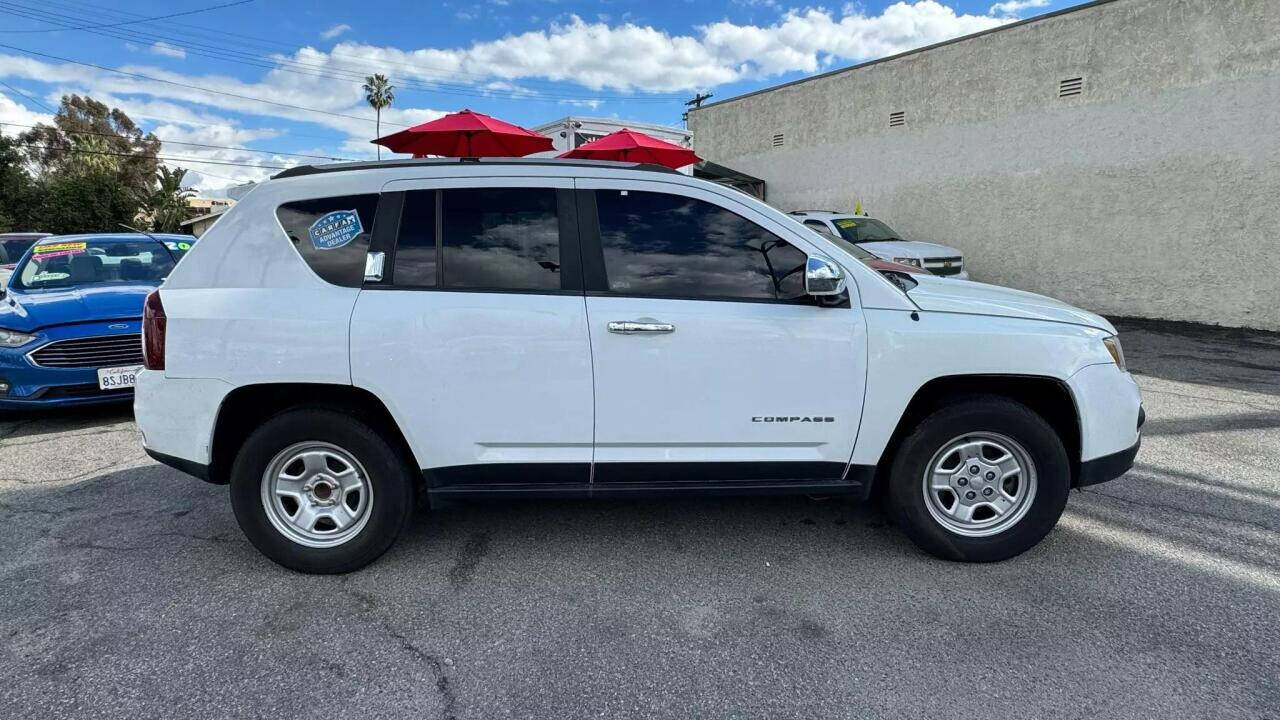 2016 Jeep Compass for sale at Ride On LLC in Van Nuys, CA