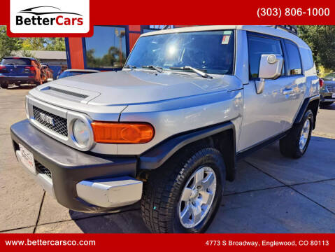 2008 Toyota FJ Cruiser for sale at Better Cars in Englewood CO