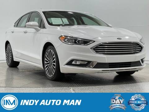 2018 Ford Fusion for sale at INDY AUTO MAN in Indianapolis IN