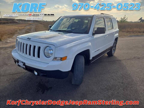 2017 Jeep Patriot for sale at Tony Peckham @ Korf Motors in Sterling CO