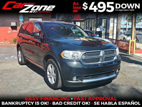 2013 Dodge Durango for sale at Carzone Automall in South Gate CA