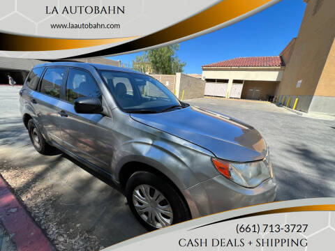 2010 Subaru Forester for sale at LA  AUTOBAHN in Newhall CA