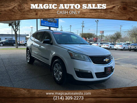 2014 Chevrolet Traverse for sale at Magic Auto Sales in Dallas TX
