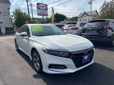 2019 Honda Accord for sale at Sam's Auto Sales in Cranston RI