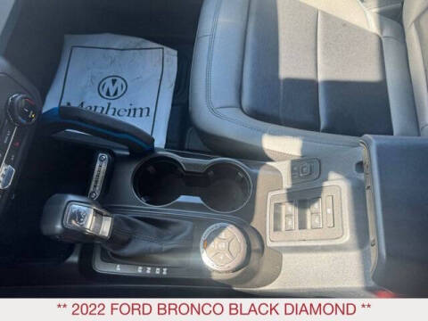 2022 Ford Bronco Black Diamond