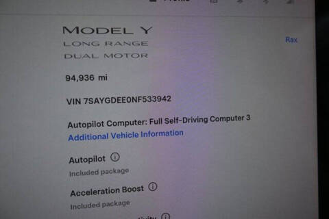 2022 Tesla Model Y Long Range