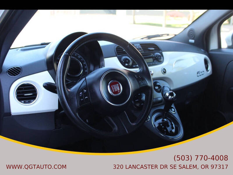 2012 FIAT 500 Sport