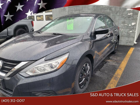 2018 Nissan Altima for sale at S&D Auto & Truck Sales in Cumberland RI