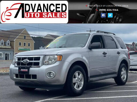 2011 Ford Escape for sale at Advanced Auto Sales in Dracut MA