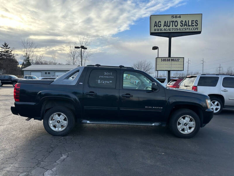 2011 Chevrolet Avalanche for sale at AG Auto Sales in Ontario NY