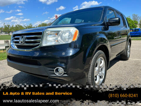 2015 Honda Pilot for sale at LA Auto & RV Sales and Service in Lapeer MI