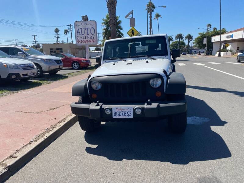2012 Jeep Wrangler for sale at San Clemente Auto Gallery in San Clemente CA