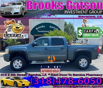 2011 Chevrolet Silverado 1500 for sale at Brooks Gatson Investment Group in Bernice LA