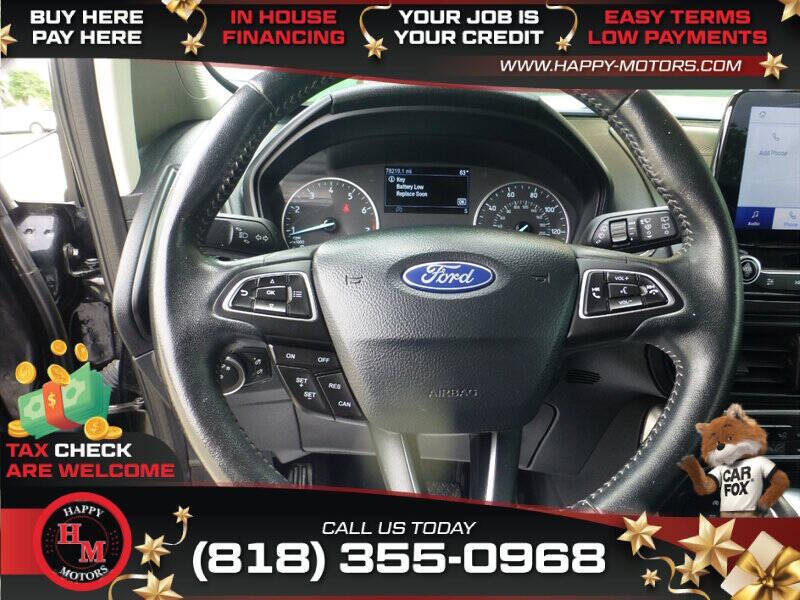 2020 Ford EcoSport SES