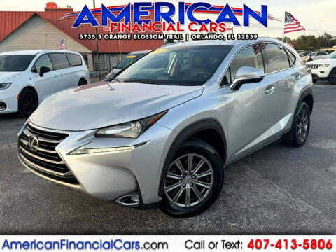 2015 Lexus NX 200t for sale at American Financial Cars in Orlando FL