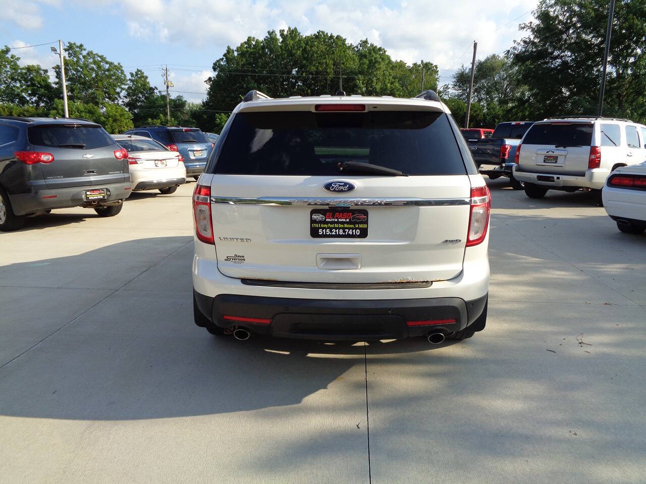 2012 Ford Explorer for sale at El Paso Auto Sale in Des Moines, IA